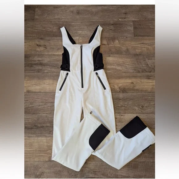 ZARA NEW WOMAN WINDPROOF AND WATERPROOF JUMPSUIT SKI COLLECTION NWT - Picture 5 of 9